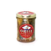 Sardines in olive oil jar 190g