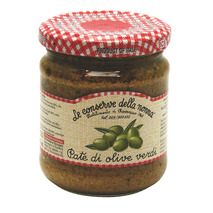 Green olive paste jar 190g