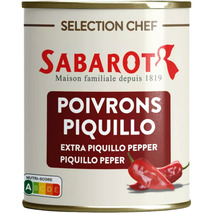 Whole roasted piquillo peppers 4/4