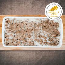 Hand-molded French farm-raised pork rillettes 2.2kg
