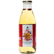Special fondue oil with spices and herbs glass bottle 1L