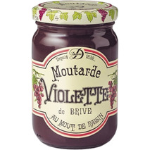Brive purple mustard jar 200g