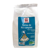 Organic brown rice flour bag 500g
