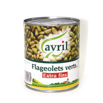 Extra fine green flageolets 4/4