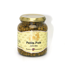 Petits pois extra fins bocal 330g