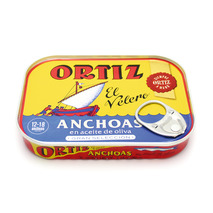 Anchovies in olive oil 1/4 tin 78g