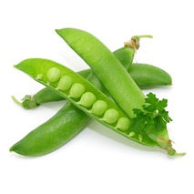 Peas in pods 250g