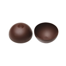Dark chocolate half-spheres diameter 70mm 30x12.5g