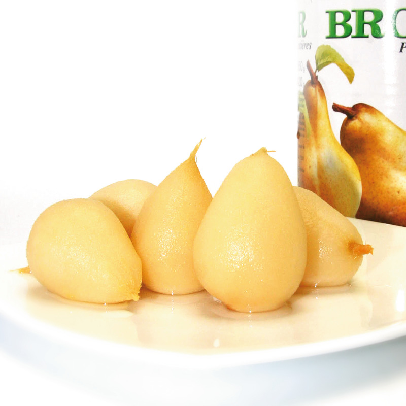 Small pears in syrup 4/4