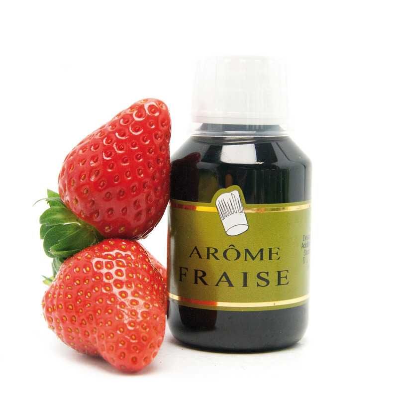 Arôme fraise flacon PET 115ml