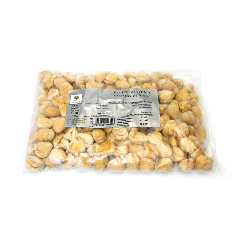 ❆ Peeled chestnuts bag 1kg