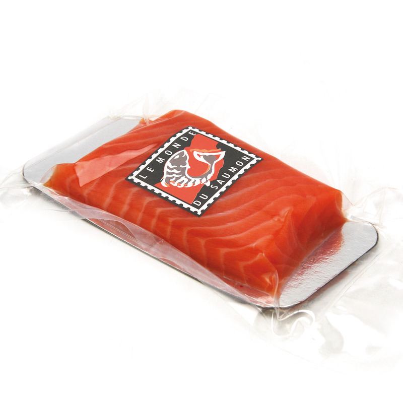 Scottish smoked salmon fillet heart 200g
