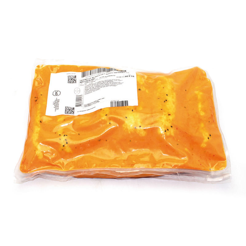 Pike quenelles with saffron and white mâcon sauce pouch ±2.1kg