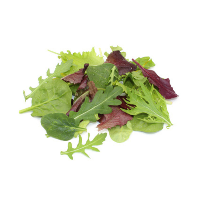 Young mesclun shoots pre-mixed salad extra wooden box 1kg ⚖