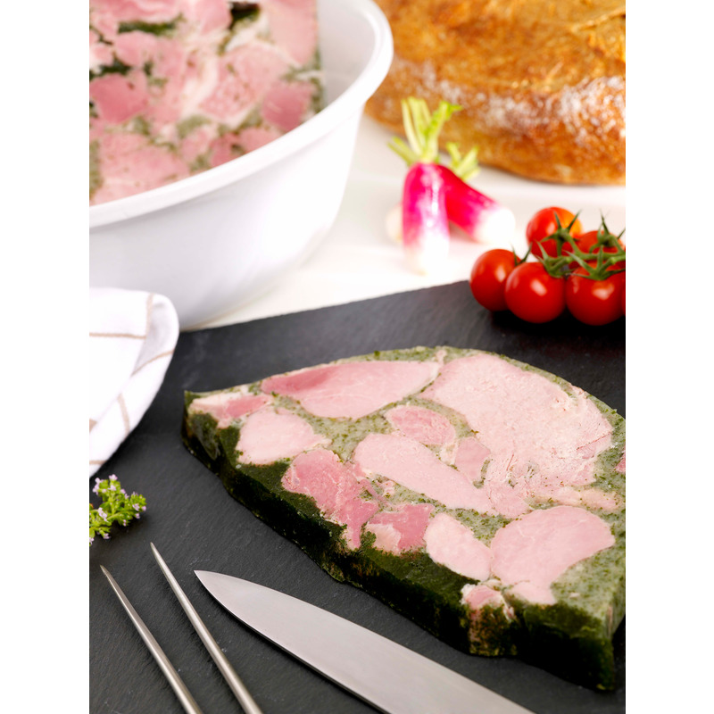 Jambon persillé de Bourgogne porc français saladier ±3kg