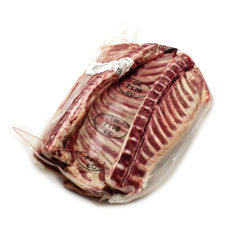 Rack of lamb 13 ribs vacuum packed ±1.5kg