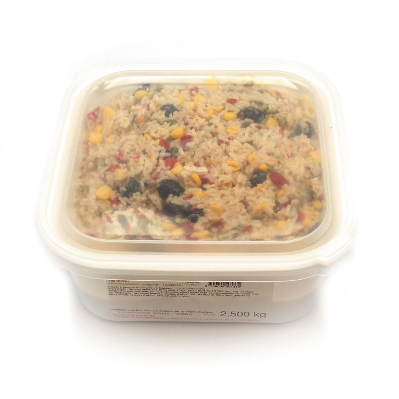 Salade de riz niçoise 2,5kg