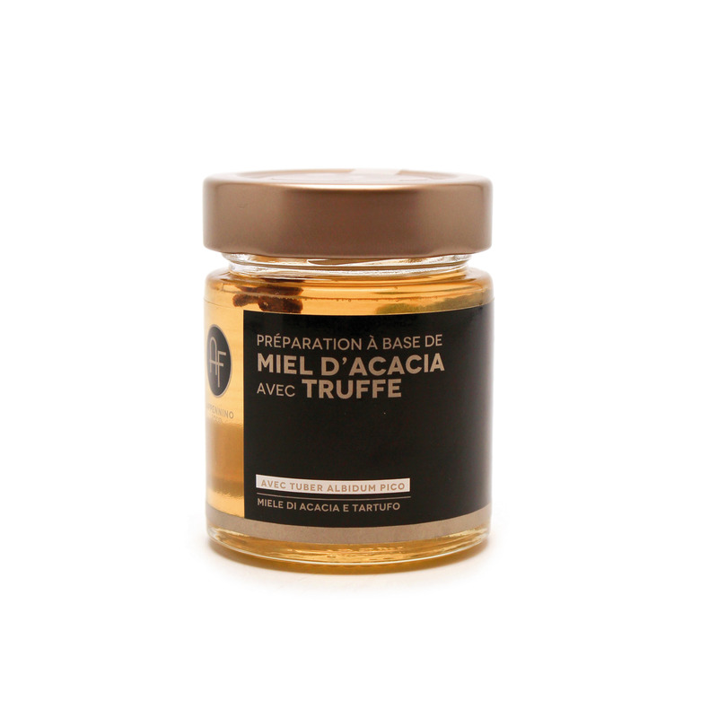 Acacia truffle flavored honey jar 170g