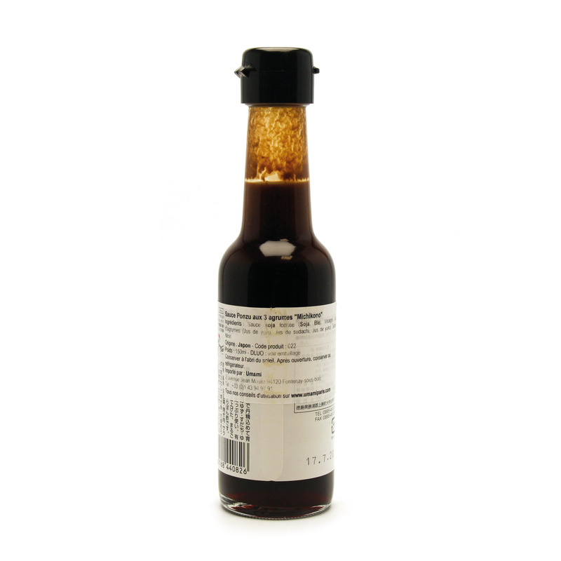 Sauce ponzu 3 agrumes Michokono bouteille 150ml