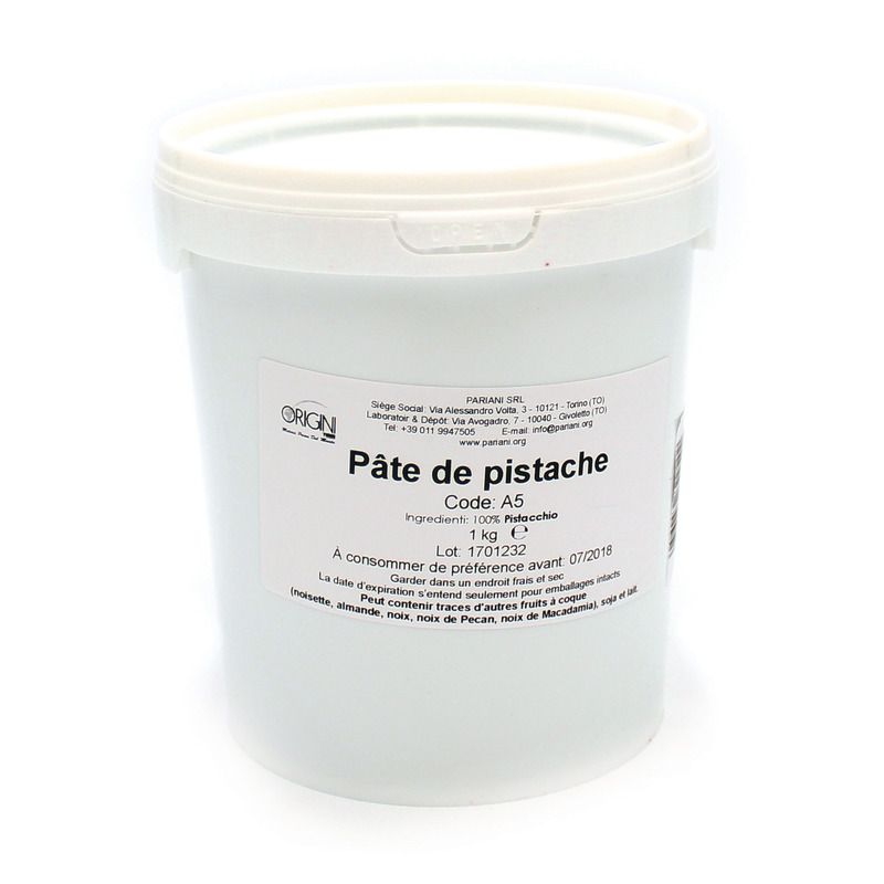 Roasted pistachios pure paste bucket 1kg