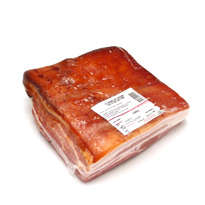 Traditional cooked pork belly 1/2 LPF Label Rouge vacuum packed ±1.6kg