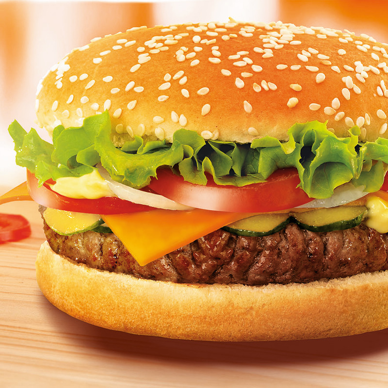 Giant sesame burger buns 6x85g