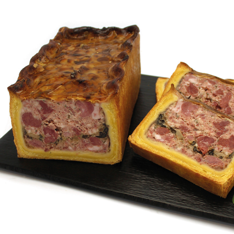 Pâté en croûte 1/2 de sanglier et cèpes ±2,25kg