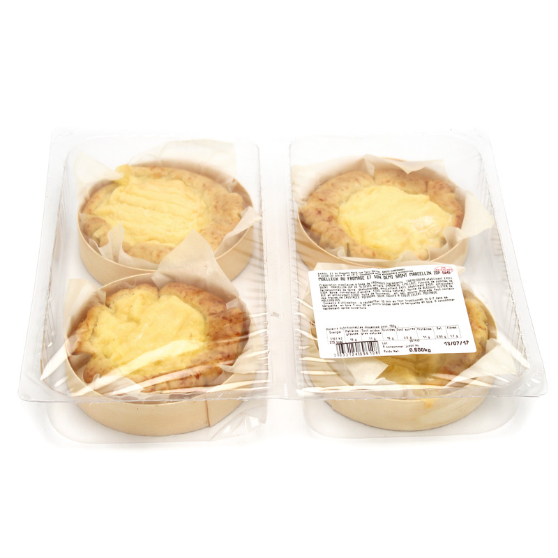 Mellow cake with cheese and an half Saint-Marcellin PGI 4x150g