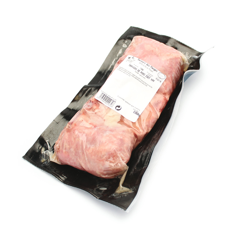 Cooked pork spare ribs LPF vacuum packed ±1kg