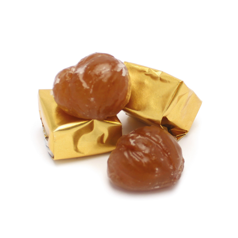 Marrons glacés entiers enveloppe or x16 coffret 320g