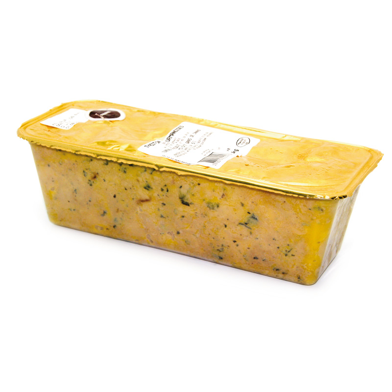 Foie gras de canard entier mi-cuit truffé Tuber Melanosporum 5% 1kg