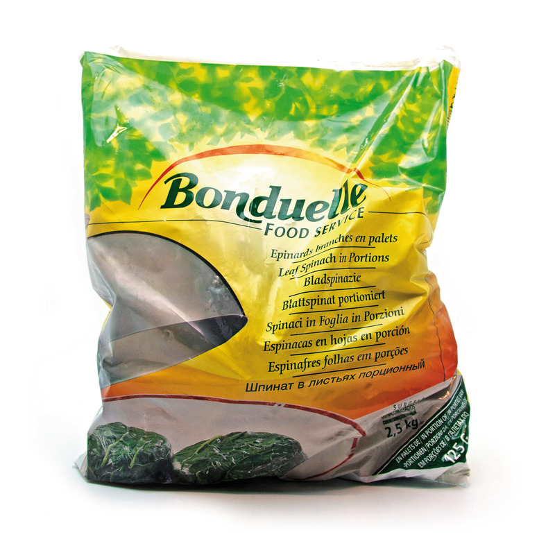 ❆ Spinach portions 2.5kg