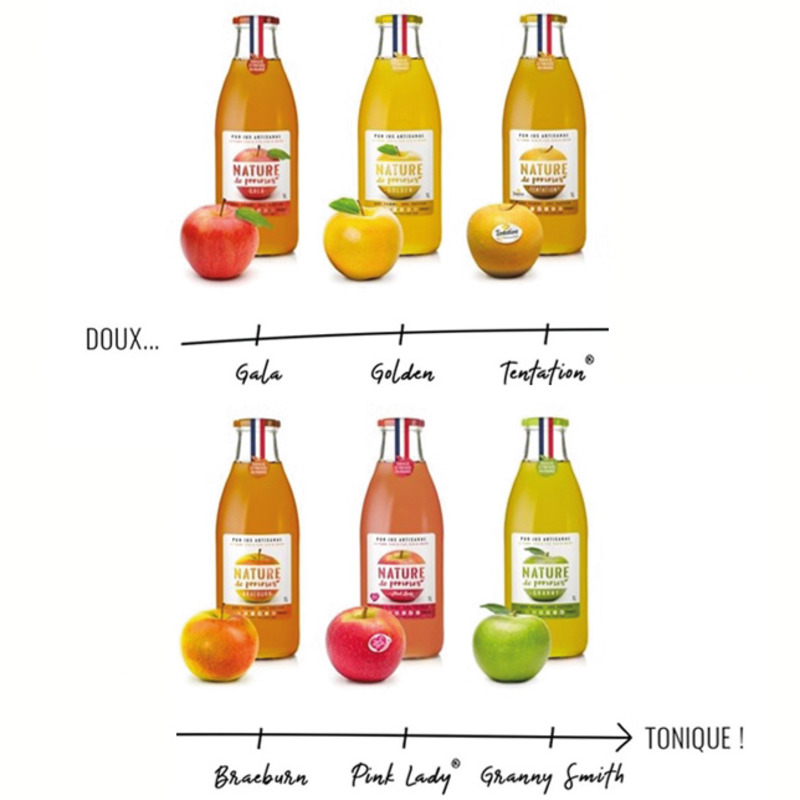 Gala pressed apple juice origin France 1L
