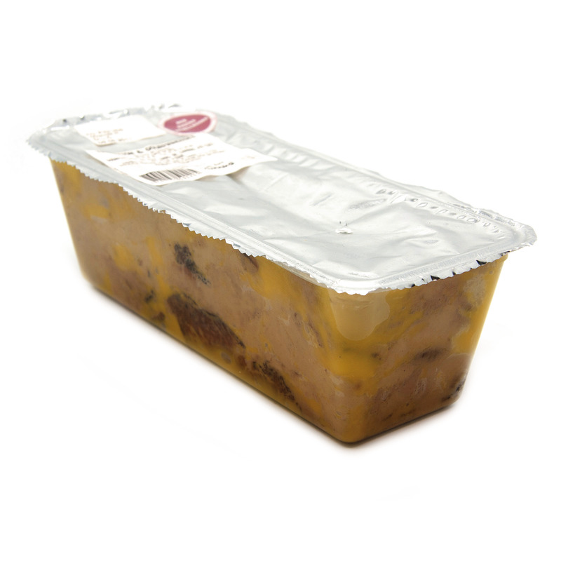 Lightly cooked duck foie gras with figs tub 1kg