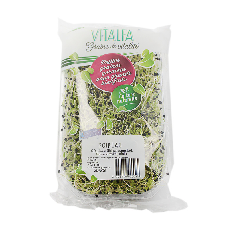 Germinated leek seeds 85g