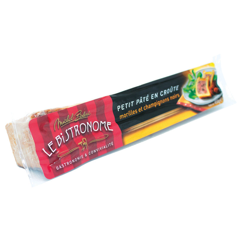 Mini pâté en croûte Le Bistronome morilles champignons porc français 450g