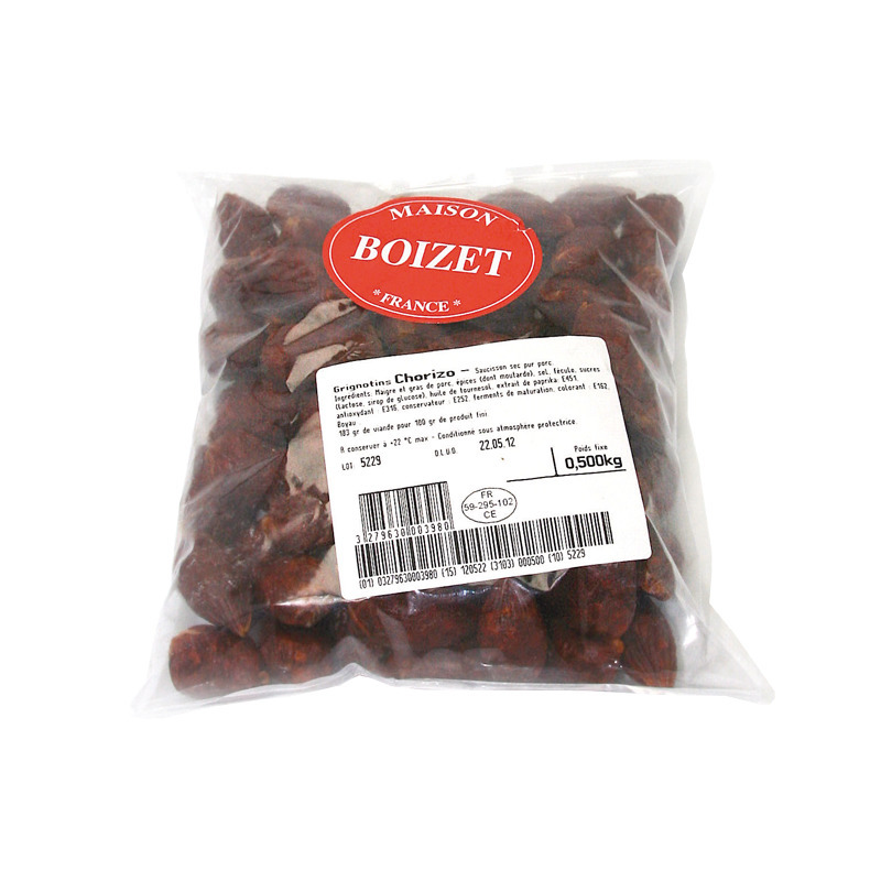 Baby chorizo Grignotins atm.packed 500g