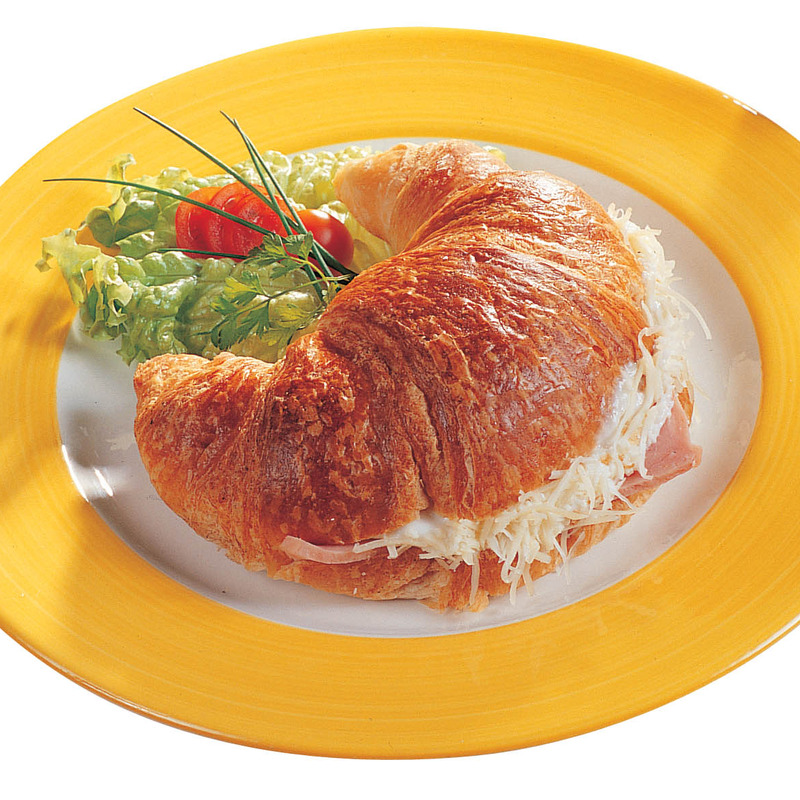 Croissant au jambon 2x140g