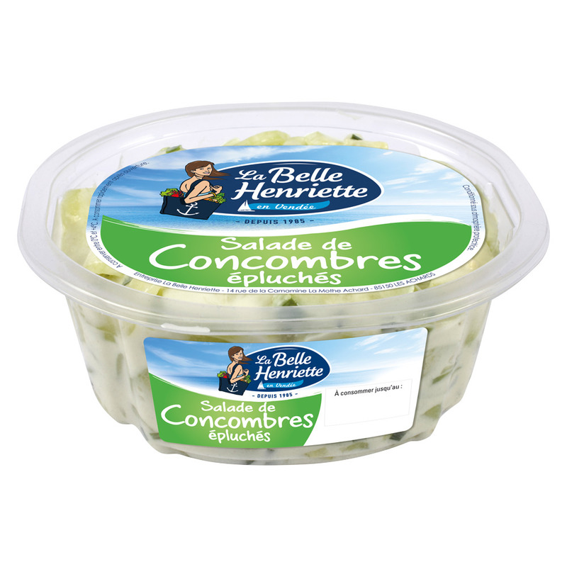 Salade de concombre à la crème 300g