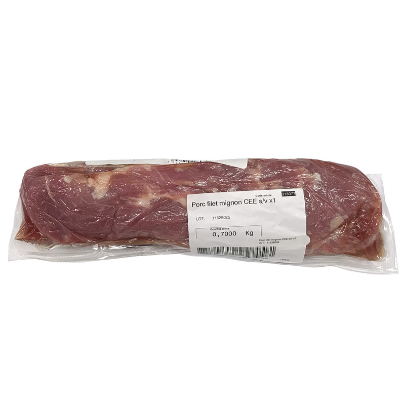 Pork tenderloin vacuum packed ±450g