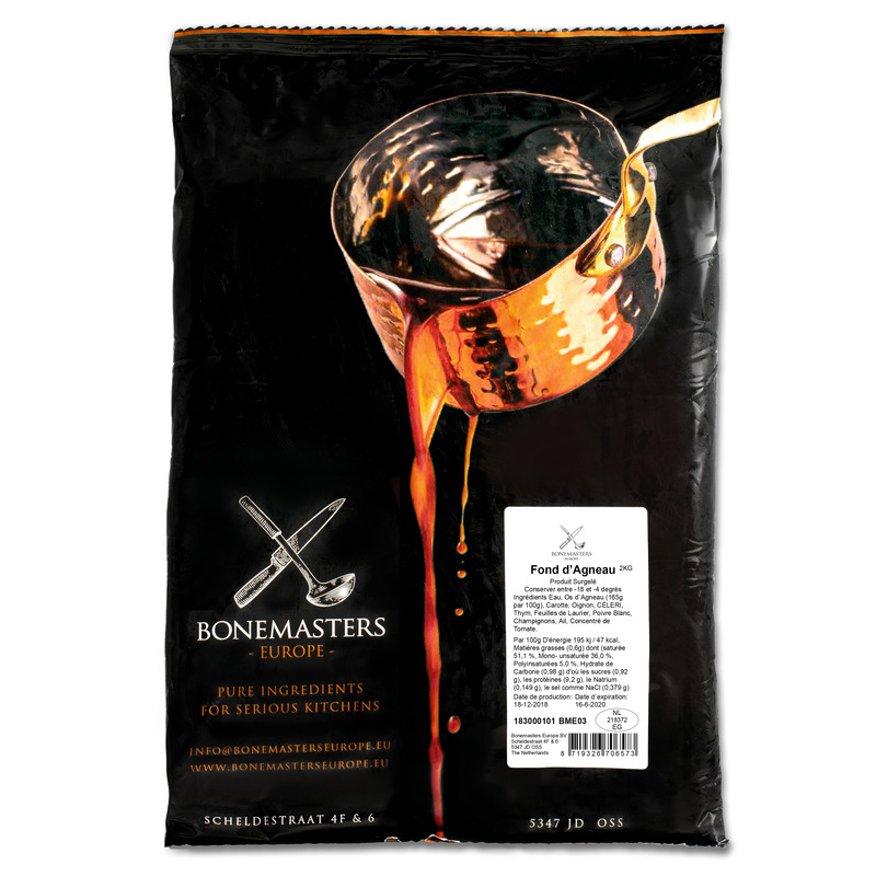 ❆ Lamb stock 100% natural pouch 2kg
