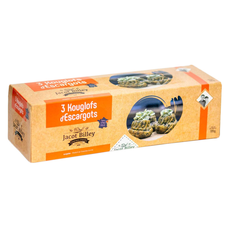 ❆ Kouglofs d'escargots 3x65g