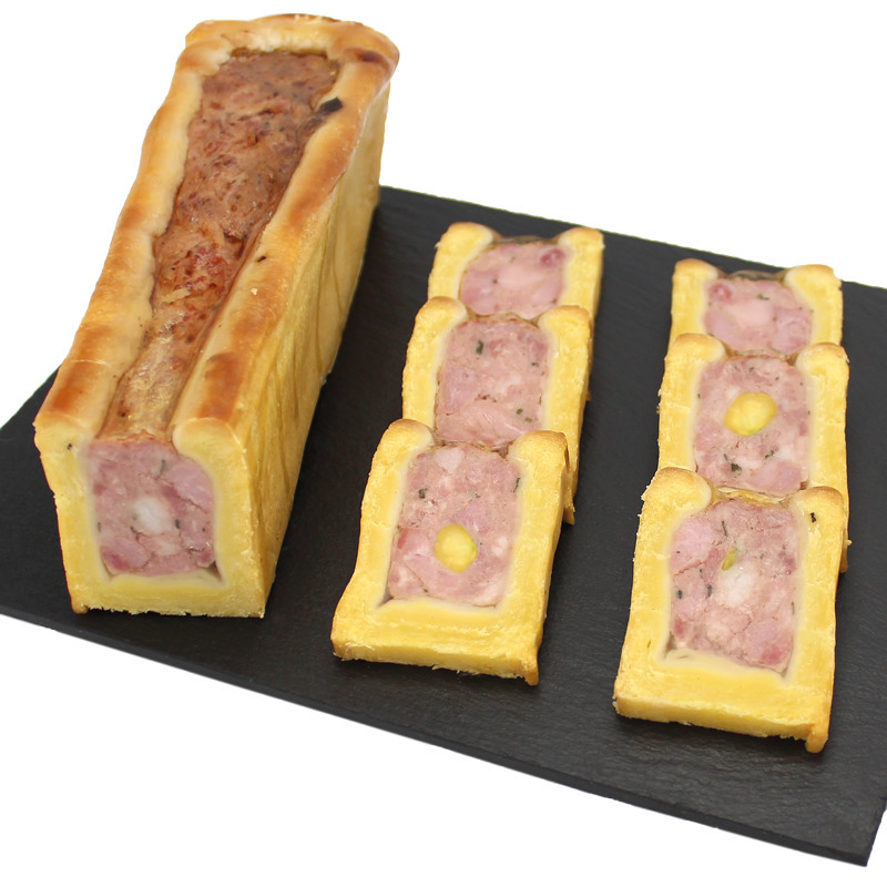 Mini pâté en croûte Le Bistronome jambon pistache porc français 450g