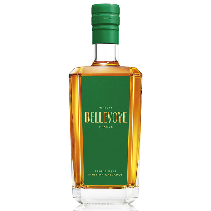 Whisky Bellevoye Vert 43° 70cl et son étui