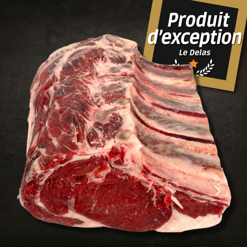 Le Delas Selection Salers beef entrecôte steak vacuum packed ±3kg ⚖