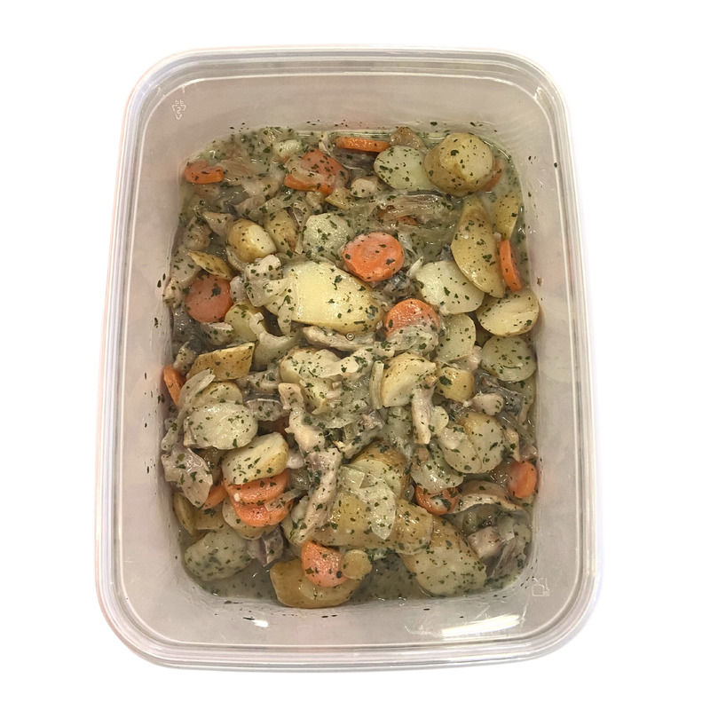 Baby potatoes and smoked herring salad 2.2kg