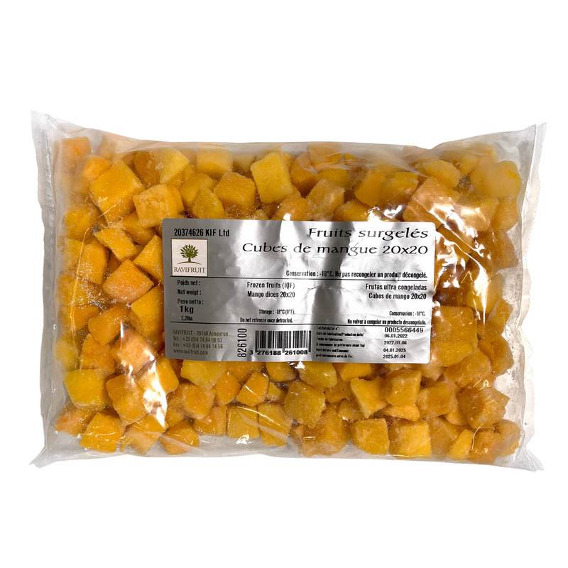 ❆ Mango cubes bag 1kg