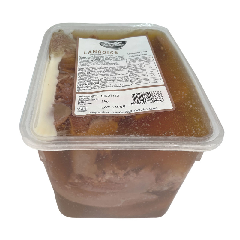 Langoise | Langue de porc en gelée pain 2kg