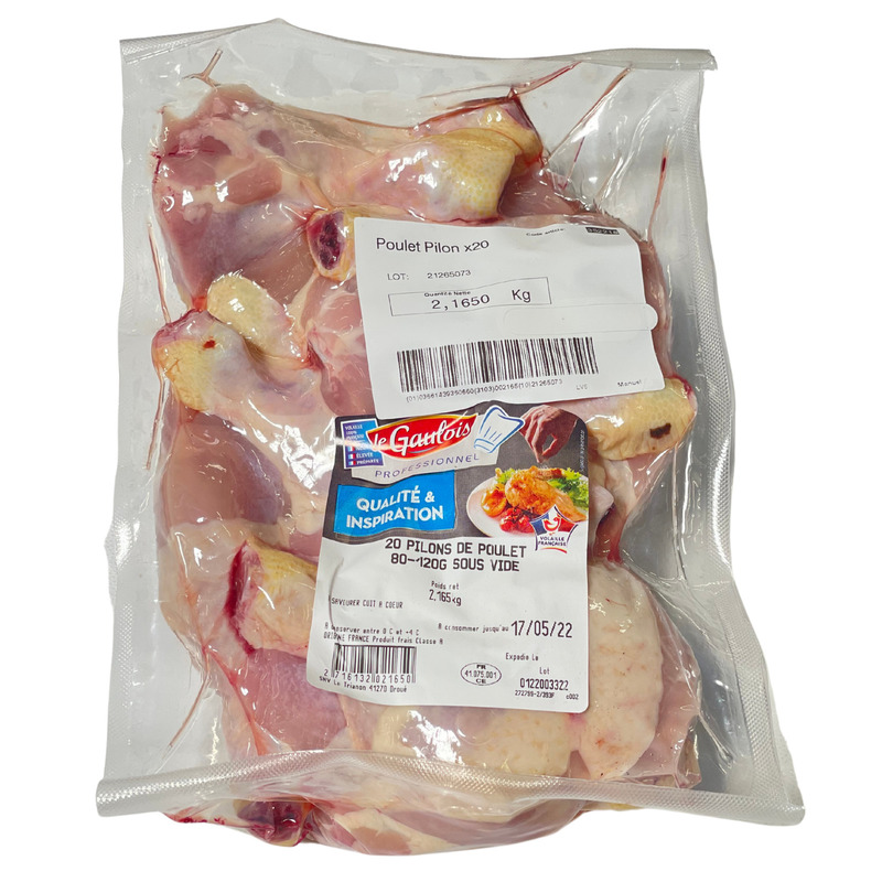 French chicken drumstick vacuum packed 20x±100g
