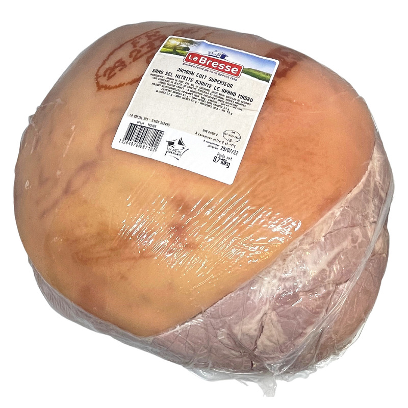 Jambon blanc supérieur LPF sans nitrite ajouté Le Grand Madru ±8,8kg